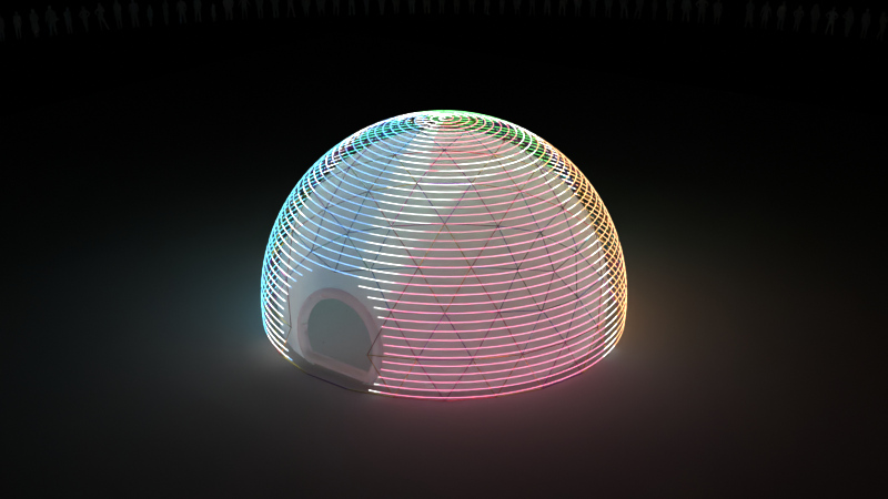 Color Dome — diagonal hero view